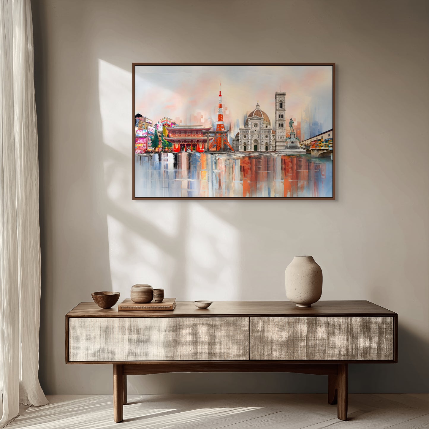 Two Homes, One Artwork